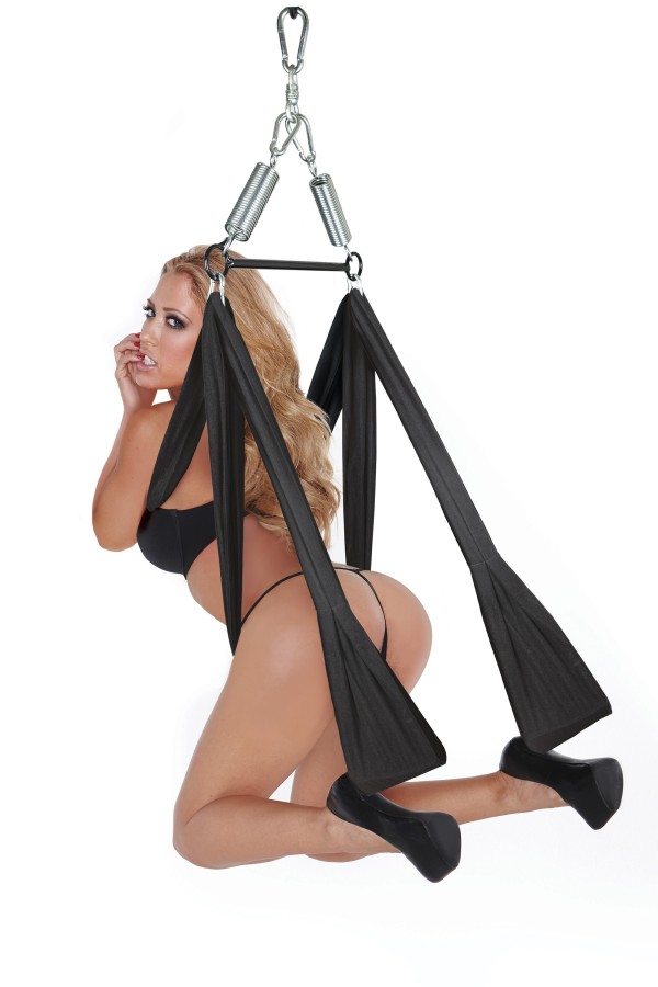 Yoga Pleasure Swing Schwarz von Whipsmart kaufen | Fesselliebe