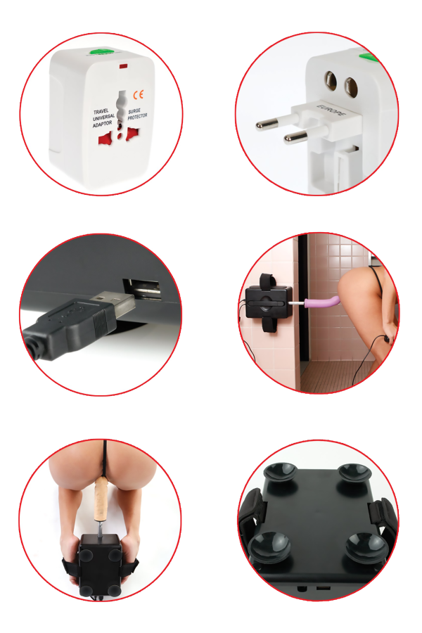 Tragbare Sexmaschine Schwarz von Pipedream Fetish Fantasy Series kaufen | Fesselliebe