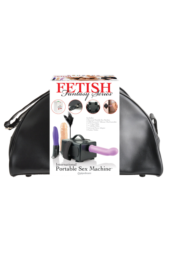 Tragbare Sexmaschine Schwarz von Pipedream Fetish Fantasy Series kaufen | Fesselliebe