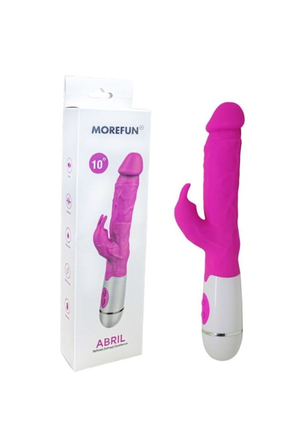 Abril Vibrator Rabbit 16 Geschwindigkeiten Rosa von Armony Vibrators kaufen | Fesselliebe