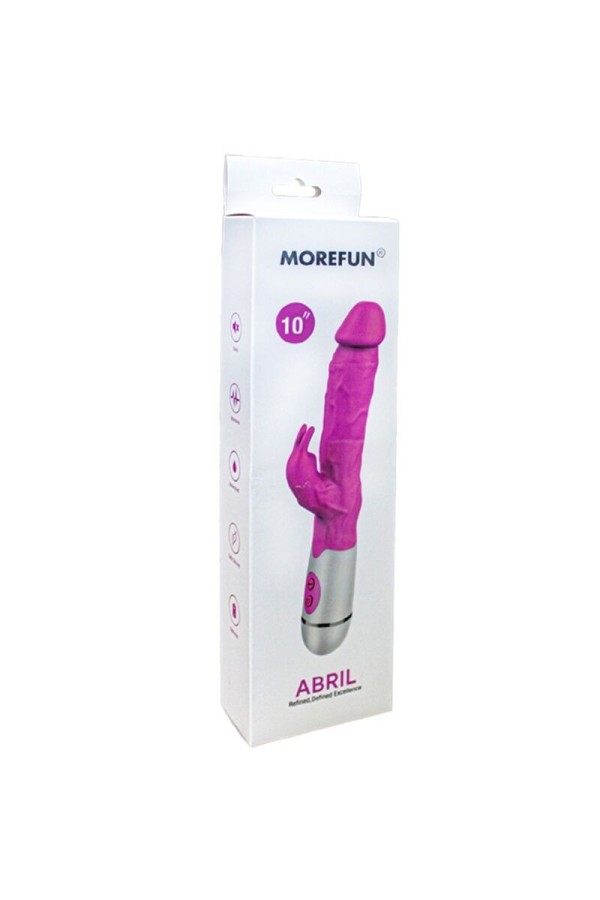Abril Vibrator Rabbit 16 Geschwindigkeiten Rosa von Armony Vibrators kaufen | Fesselliebe