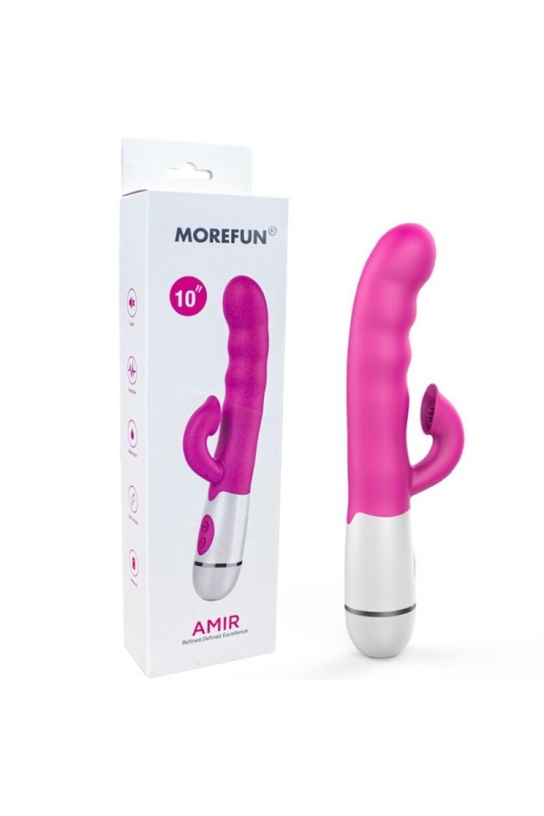 Amir Multifunktionsvibrator mit Stimulierender Zunge 16 Geschwindigkeiten Rosa von Armony Vibrators kaufen | Fesselliebe