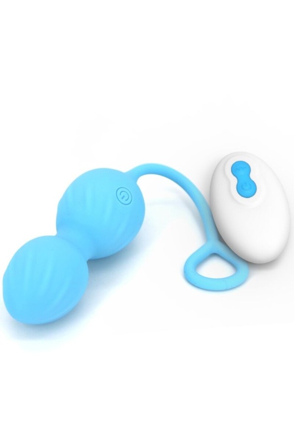 Blossoms Vaginal Hantel Vibration mit Fernbedienung 10 Vibrationen Blau von Armony Vibrators kaufen | Fesselliebe