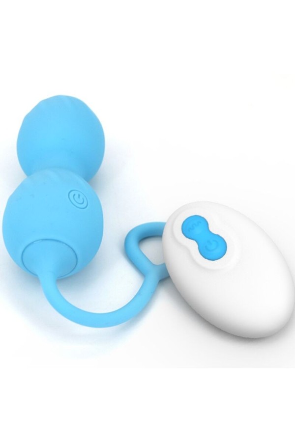 Blossoms Vaginal Hantel Vibration mit Fernbedienung 10 Vibrationen Blau von Armony Vibrators kaufen | Fesselliebe