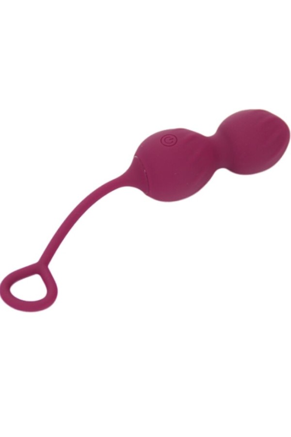 Blossoms Vaginal Hantel Vibration mit Fernbedienung 10 Vibrationen Dunkelrot von Armony Vibrators kaufen | Fesselliebe