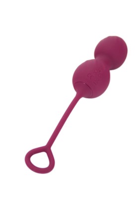 Blossoms Vaginal Hantel Vibration mit Fernbedienung 10 Vibrationen Dunkelrot von Armony Vibrators kaufen | Fesselliebe