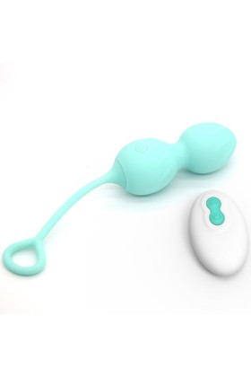 Blossoms Vaginal Hantel Vibration mit Fernbedienung 10 Vibrationen Grün von Armony Vibrators kaufen | Fesselliebe
