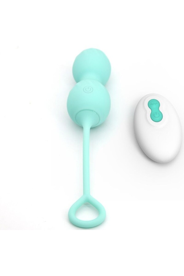 Blossoms Vaginal Hantel Vibration mit Fernbedienung 10 Vibrationen Grün von Armony Vibrators kaufen | Fesselliebe
