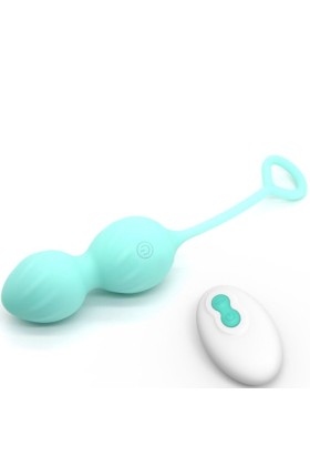 Blossoms Vaginal Hantel Vibration mit Fernbedienung 10 Vibrationen Grün von Armony Vibrators kaufen | Fesselliebe