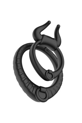 Bulls Pasion Ring Schwarz von Armony For Him kaufen | Fesselliebe