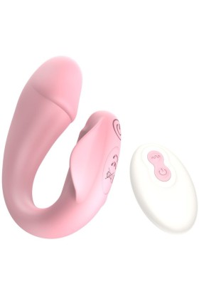Freshfun Cici Stap-On Vibrator mit Fernbedienung und App 10 Vibrationen Rosa von Armony Vibrators kaufen | Fesselliebe