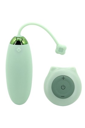 Kitty Fun Egg Vibrator mit Fernbedienung 10 Vibrationen Grün von Armony Stimulators kaufen | Fesselliebe