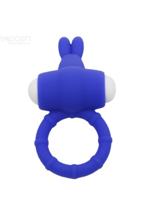 Ms Bunny Vibratorring Silikon Blau von Armony For Him kaufen | Fesselliebe