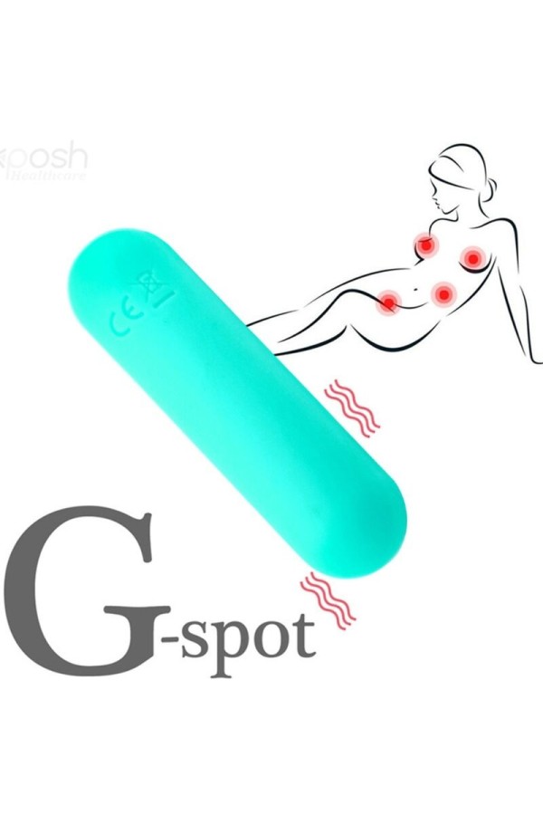 Splash Haha Vibrator Bullet Silikon 10 Vibrationen 75 X 19 cm Grün von Armony Stimulators kaufen | Fesselliebe