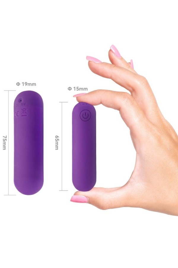 Splash Haha Vibrator Bullet Silikon 10 Vibrationen 75 X 19 cm Lila von Armony Stimulators kaufen | Fesselliebe