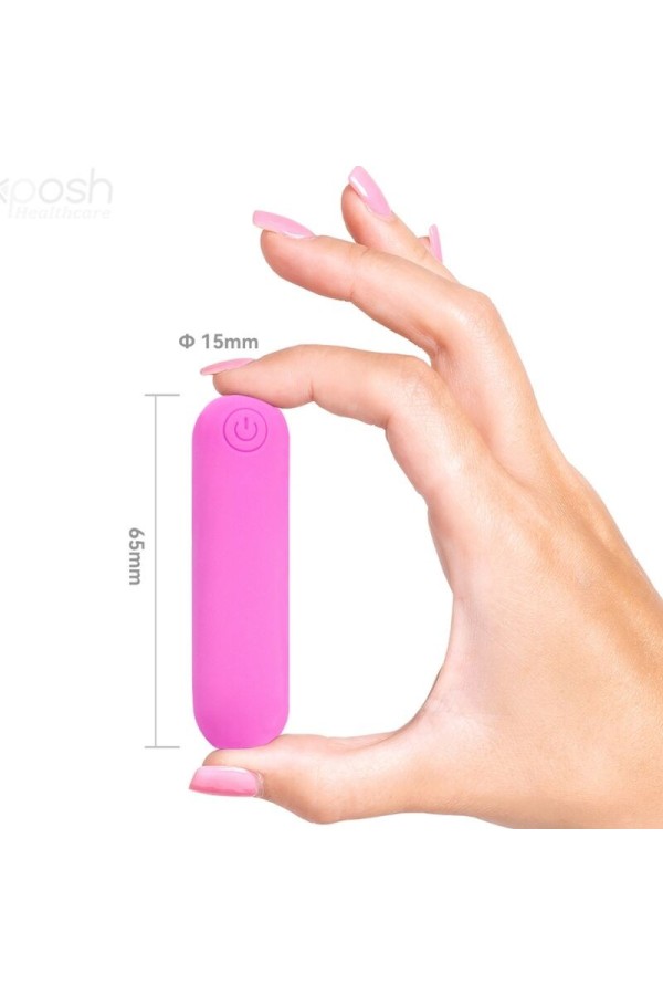 Splash Hehe Vibrator Bullet Silikon 10 Vibrationen 65 X 15 cm Rosa von Armony Stimulators kaufen | Fesselliebe
