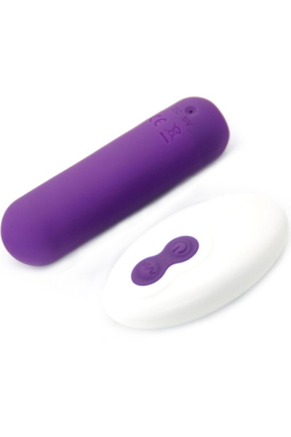 Splash Joie Vibrator Bullet Silikon mit Fernbedienung 10 Vibrationen 75 X 19 cm Lila von Armony Stimulators kaufen | Fesselliebe