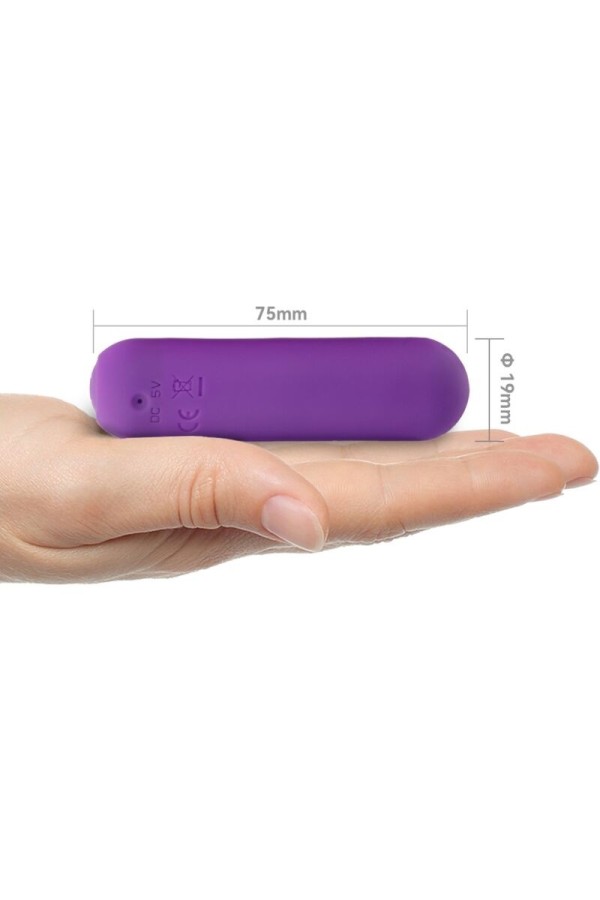 Splash Joie Vibrator Bullet Silikon mit Fernbedienung 10 Vibrationen 75 X 19 cm Lila von Armony Stimulators kaufen | Fesselliebe