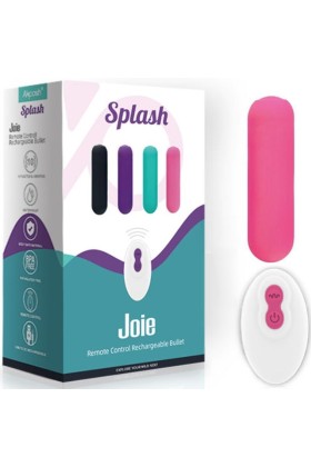 Splash Joie Vibrator Bullet Silikon mit Fernbedienung 10 Vibrationen 75 X 19 cm Rosa von Armony Stimulators kaufen | Fesselliebe