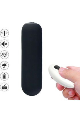 Splash Joie Vibrator Bullet Silikon mit Fernbedienung 10 Vibrationen 75 X 19 cm Schwarz von Armony Stimulators kaufen | Fesselliebe