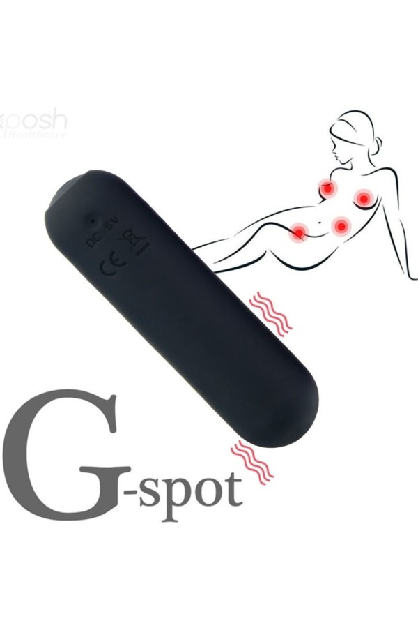 Splash Joie Vibrator Bullet Silikon mit Fernbedienung 10 Vibrationen 75 X 19 cm Schwarz von Armony Stimulators kaufen | Fesselliebe