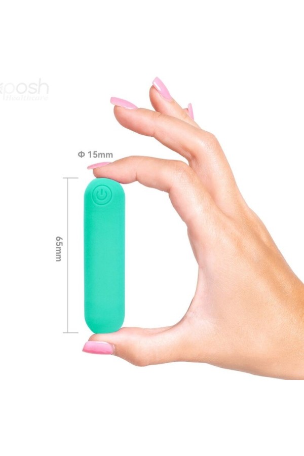 Splash Joline Vibrator Bullet Silikon mit Fernbedienung 10 Vibrationen 65 X 15 cm Grün von Armony Stimulators kaufen | Fesselliebe