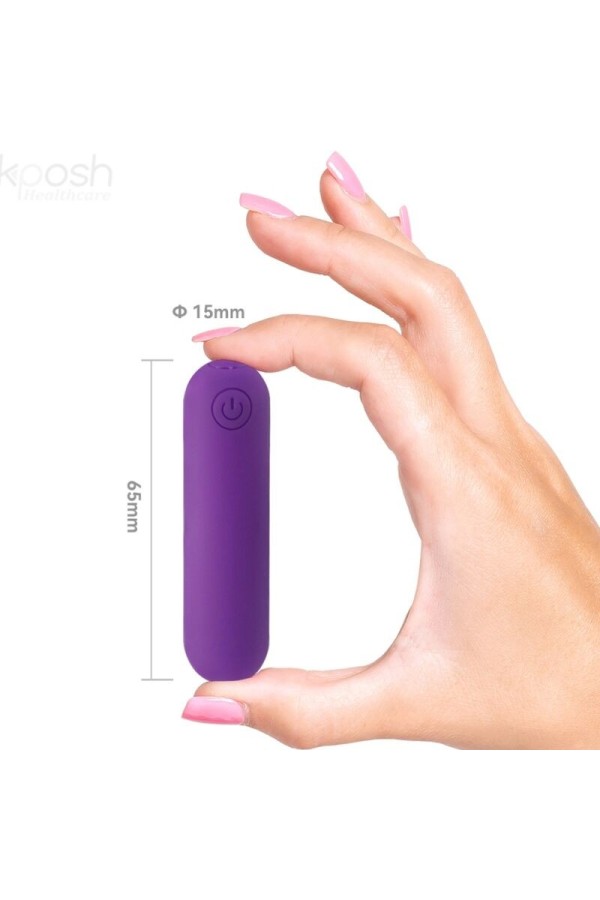 Splash Joline Vibrator Bullet Silikon mit Fernbedienung 10 Vibrationen 6.5 X 1.5 cm Lila von Armony Stimulators kaufen | Fesselliebe