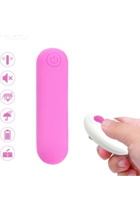 Splash Joline Vibrator Bullet Silikon mit Fernbedienung 10 Vibrationen 65 X 15 cm Rosa von Armony Stimulators kaufen | Fesselliebe