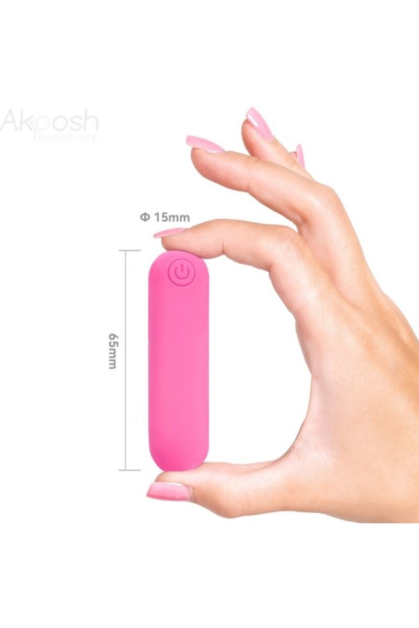 Splash Joline Vibrator Bullet Silikon mit Fernbedienung 10 Vibrationen 65 X 15 cm Rosa von Armony Stimulators kaufen | Fesselliebe