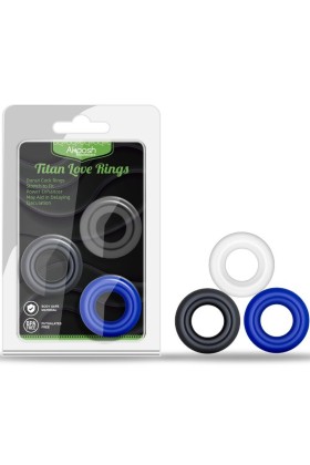 Titan Love Donut Ring Mehrere Farben von Armony For Him kaufen | Fesselliebe