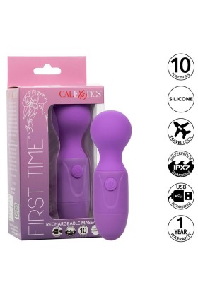 First Time wiederaufladbares Massagerät 10 Vibrationen Lila von Calexotics kaufen | Fesselliebe