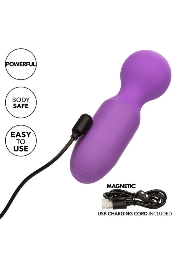 First Time wiederaufladbares Massagerät 10 Vibrationen Lila von Calexotics kaufen | Fesselliebe