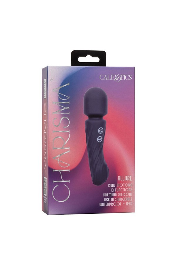 Charisma Allure Massager Doppelmotor 12 Funktionen 17,25 cm X 4,5 cm Lila von Calexotics kaufen | Fesselliebe