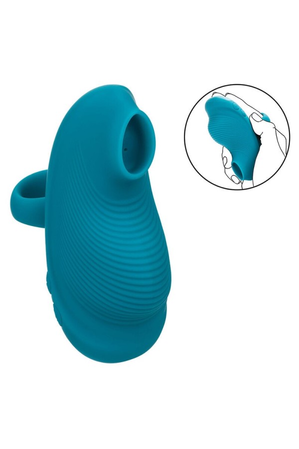 Envy Handrolling-Ball-Massager 7 Vibrationen Blau von Calexotics kaufen | Fesselliebe