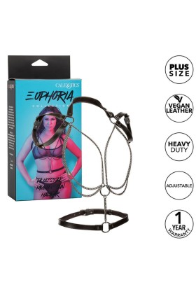 Euphoria Multichain Halter Harness Premium Übergrösse von Calexotics kaufen | Fesselliebe