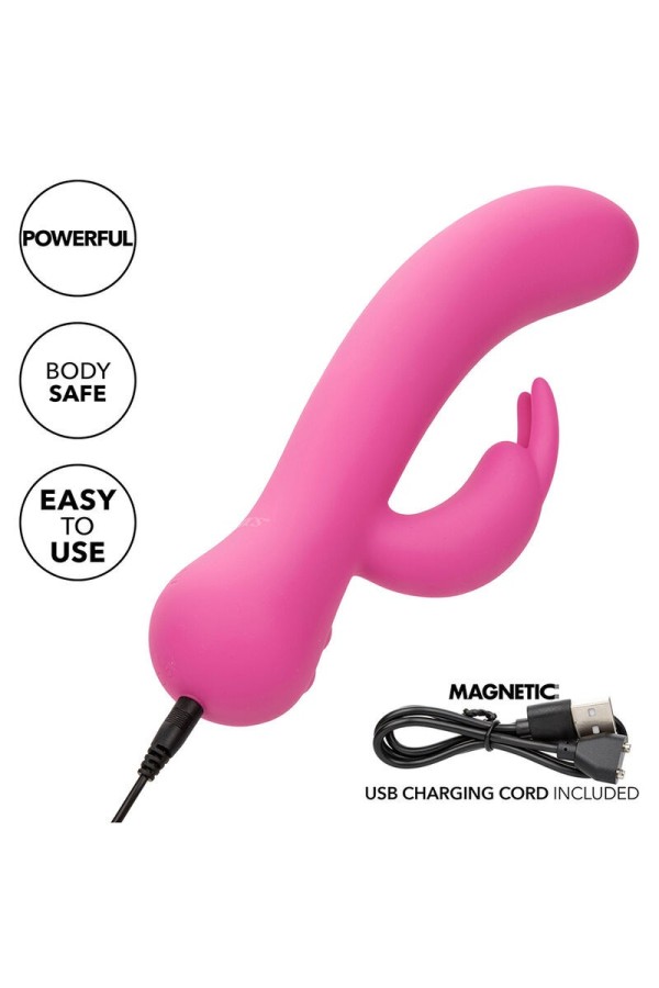 First Time Vibrator Rabbit wiederaufladbar Rosa von Calexotics kaufen | Fesselliebe
