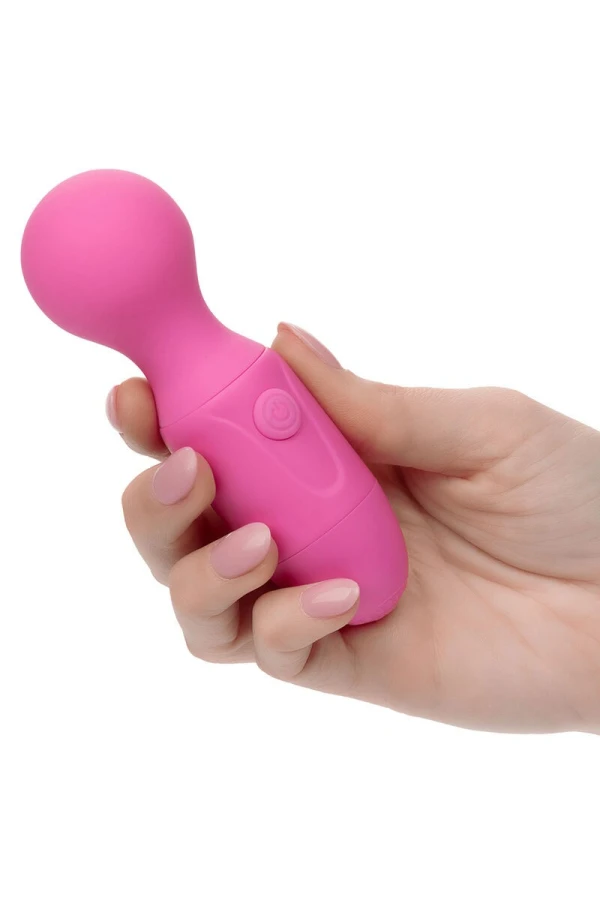 First Time wiederaufladbarer Massager 10 Vibrationen Rosa von Calexotics