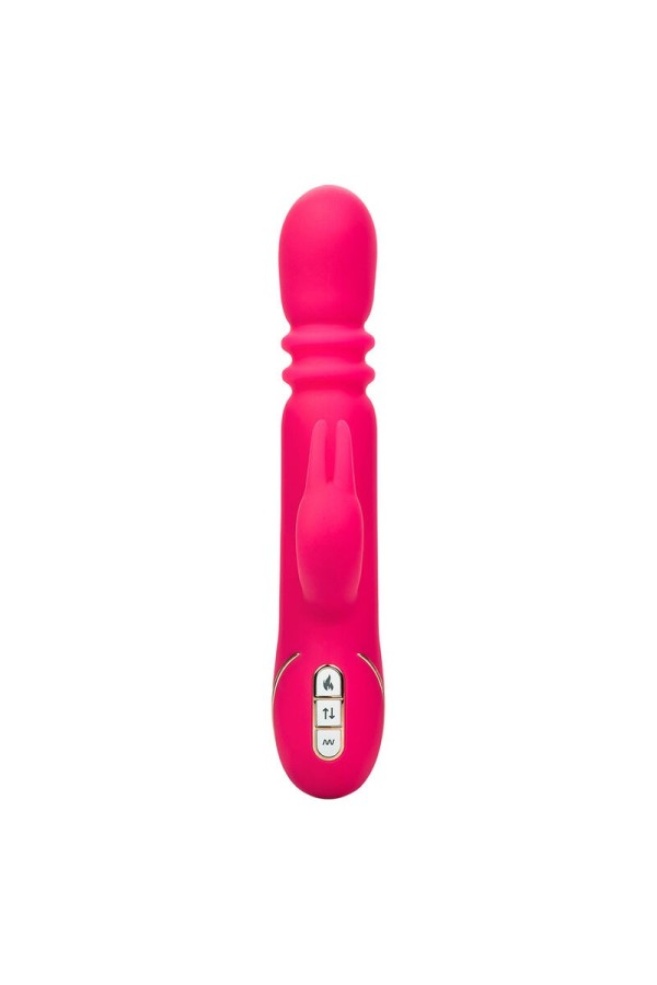 Jack Fantasy Dreifach Beheizter Vibrator Rabbit Rosa von Calexotics kaufen | Fesselliebe