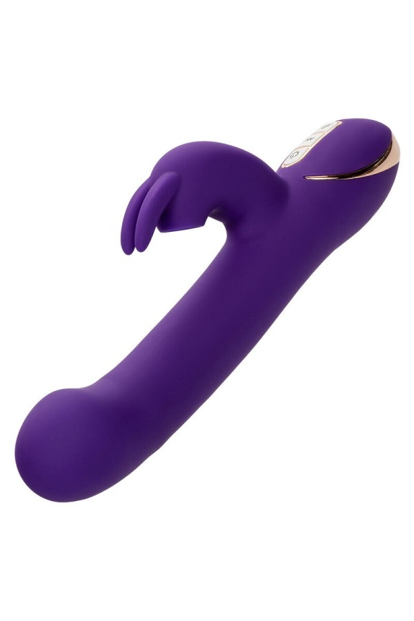 Jack Rabbit Vibrator & Stimulator 7 Vibrationen und Saugmodus Blau von Calexotics kaufen | Fesselliebe
