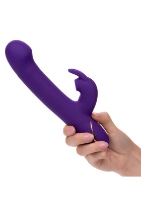 Jack Rabbit Vibrator & Stimulator 7 Vibrationen und Saugmodus Blau von Calexotics kaufen | Fesselliebe