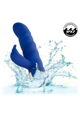 Jack Rabbit Vibrator Wellenbewegung Blau von Calexotics kaufen | Fesselliebe