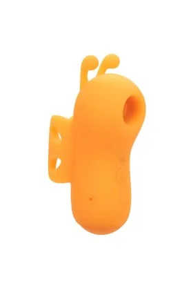 Der Buzzing Vibe Fingerstimulator 10 Vibrationen Orange von Calexotics