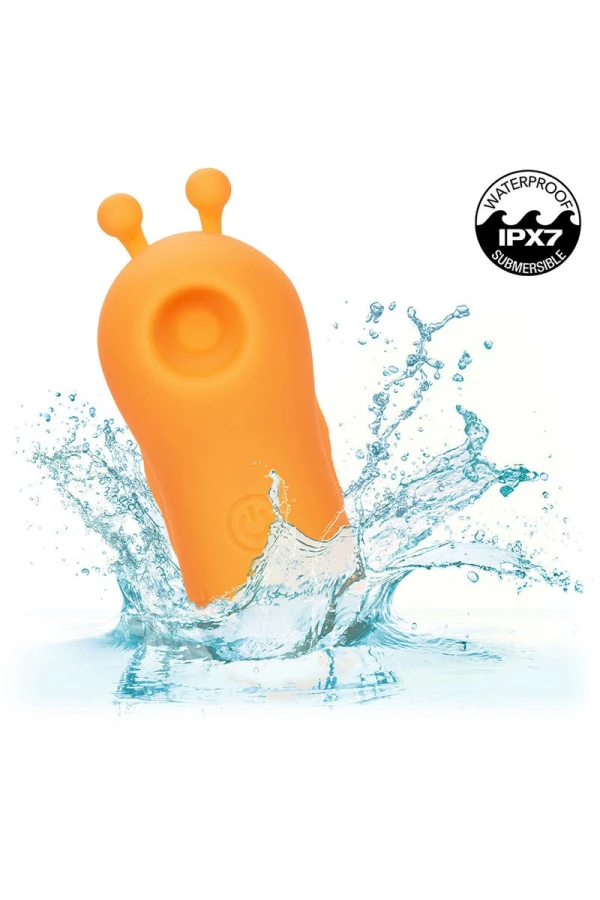 Der Buzzing Vibe Fingerstimulator 10 Vibrationen Orange von Calexotics