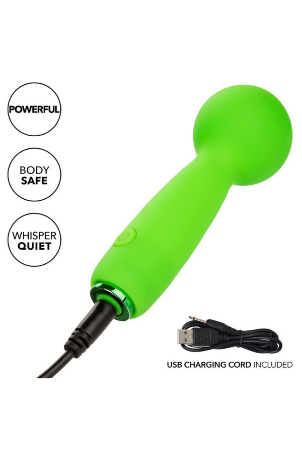 Neon Vibes The Bubbly Vibe Mini-Massager 10 Vibrationen Grün von Calexotics kaufen | Fesselliebe