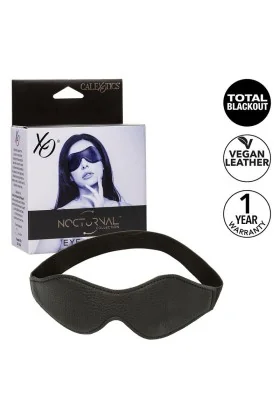 Nocturnal Augenmaske Pvc Leder Schwarz von Calexotics