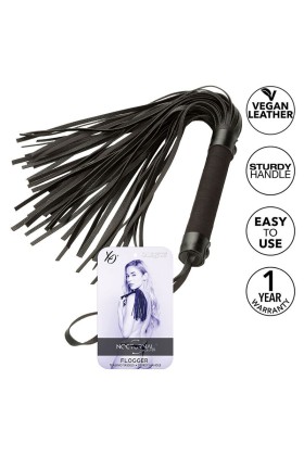 Nocturnal Flogger Leder Schwarz von Calexotics kaufen | Fesselliebe