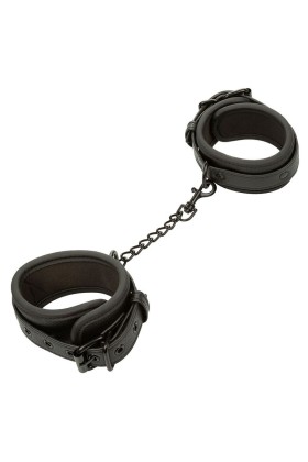 Nocturnal Fussmanschetten Leder Verstellbar Schwarz von Calexotics kaufen | Fesselliebe