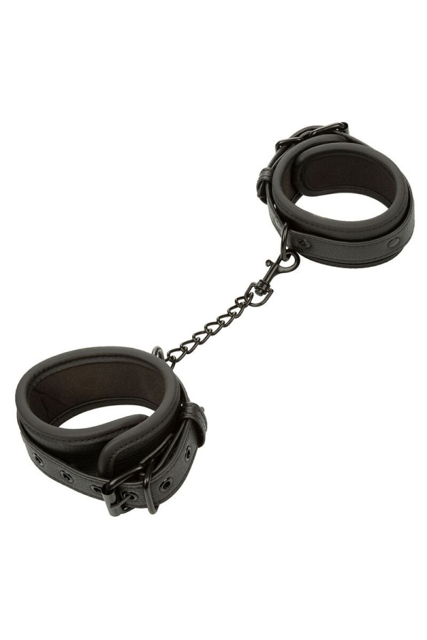 Nocturnal Fussmanschetten Leder Verstellbar Schwarz von Calexotics kaufen | Fesselliebe