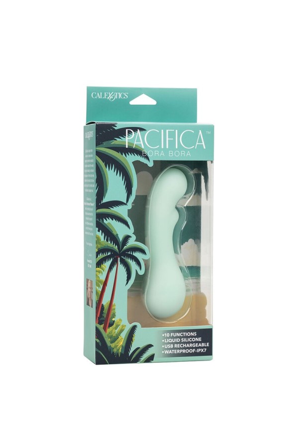 Pacifica Bora Bora Estimulator G-Spot 10 Vibrationen Aqua von Calexotics kaufen | Fesselliebe