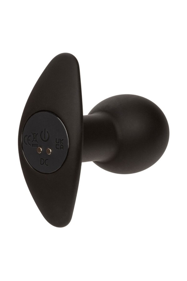 Rock Bottom Anal Plug 10 Vibrationen Silikon Schwarz von Calexotics kaufen | Fesselliebe